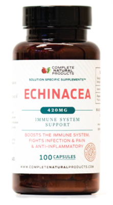 Echinacea Root Capsules Purpurea Powder Extract - 420mg