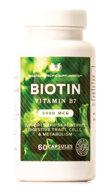 Biotin 5000 MCG Vitamin B7 and Coenzyme R