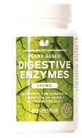 Plant Based Digestive Enzyme Supplements - 300mg Probiotic