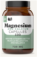 Magnesium & Calcium (100 Caps)