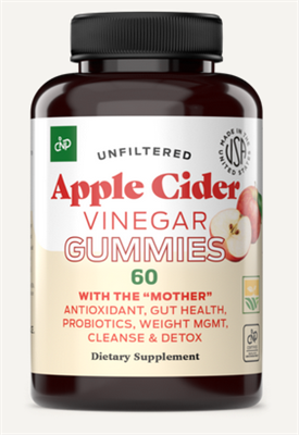 Apple Cider Vinegar Gummies  (60 Ct)