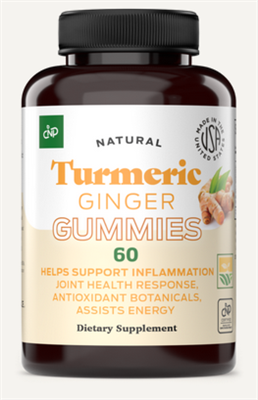 Tumeric Ginger Gummies (60 Ct)