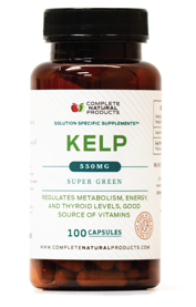 Raw Sea Kelp - 550mg Thyroid Support Supplement