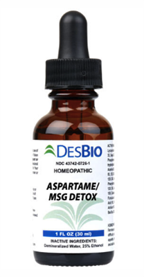 Aspartame/MSG Detox (1 FL OZ, 30 ml)