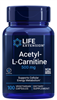 Acetyl-L-Carnitine (500 mg, 100 vegetarian capsules)