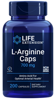 L-Arginine Caps (700 mg, 200 vegetarian capsules)