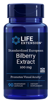 Standardized European Bilberry Extract (100 mg, 90 capsules)
