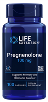 Pregnenolone (100 mg, 100 capsules)