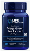 Lightly Caffeinated Mega Green Tea Extract (100 vegetarian capsules)