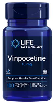 Vinpocetine (10 mg, 100 vegetarian tablets)