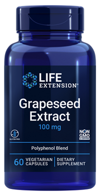 Grapeseed Extract (100 mg, 60 vegetarian capsules)