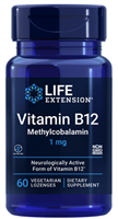 Vitamin B12 Methylcobalamin (1 mg, 60 vegetarian lozenges)