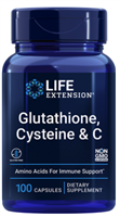 Glutathione, Cysteine & C (100 capsules)