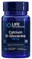 Calcium D-Glucarate (200 mg, 60 vegetarian capsules)