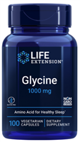 Glycine (1000 mg, 100 vegetarian capsules)