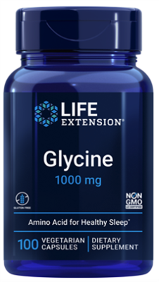 Glycine (1000 mg, 100 vegetarian capsules)