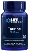 Taurine (1000 mg, 90 vegetarian capsules)