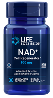 NAD+ Cell Regeneratorâ„¢ (100 mg, 30 vegetarian capsules)