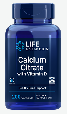 Calcium Citrate with Vitamin D (200 capsules)