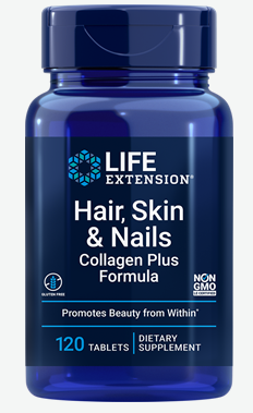 Hair, Skin & Nails Collagen Plus Formula (120 tablets)
