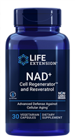 NAD+ Cell Regeneratorâ„¢ and Resveratrol (300 mg, 30 vegetarian capsules)