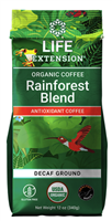Rainforest Blend Decaf Ground Coffee (12 oz)