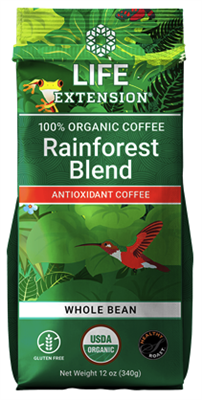 Rainforest Blend Whole Bean Coffee (12 oz)