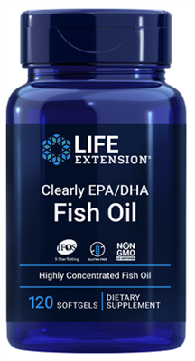 Clearly EPA/DHA Fish Oil (120 softgels)