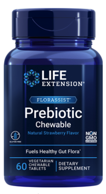 FLORASSISTÂ® Prebiotic Chewable (Strawberry) (60 chewable tablets)