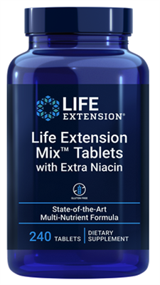 Life Extension Mixâ„¢ Tablets with Extra Niacin (240 tablets)