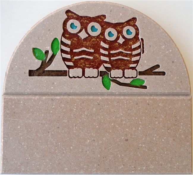 Crown, 4 Number Plaque, Owls Plaque