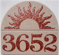 Crown, 4 Number Plaque, Sun Plaque