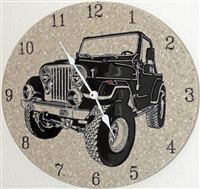 Custom Jeep Clock