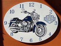 Custom Motorcycle Clock