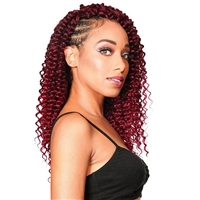Glamourtress, wigs, weaves, braids, half wigs, full cap, hair, lace front, hair extension, nicki minaj style, Brazilian hair, crochet, hairdo, wig tape, remy hair, Lace Front Wigs, Zury Synthetic Pre-Stretched Crochet Braid - 3X BOHEMIAN 14