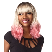 Glamourtress, wigs, weaves, braids, half wigs, full cap, hair, lace front, hair extension, nicki minaj style, Brazilian hair, crochet, hairdo, wig tape, remy hair, Lace Front Wigs, Remy Hair, Sensationnel Synthetic Instant Fashion Wig - KAI