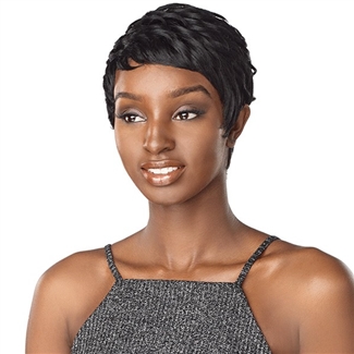 Glamourtress, wigs, weaves, braids, half wigs, full cap, hair, lace front, hair extension, nicki minaj style, Brazilian hair, crochet, hairdo, wig tape, remy hair, Lace Front Wigs, Remy Hair, Sensationnel Synthetic Instant Fashion Wig - ANITA