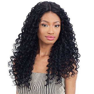 Glamourtress, wigs, weaves, braids, half wigs, full cap, hair, lace front, hair extension, nicki minaj style, Brazilian hair, crochet, hairdo, wig tape, remy hair, Lace Front Wigs,Freetress Equal Synthetic Freedom Part Lace Part Wig - 302