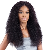 Glamourtress, wigs, weaves, braids, half wigs, full cap, hair, lace front, hair extension, nicki minaj style, Brazilian hair, crochet, hairdo, wig tape, remy hair, Lace Front Wigs, Remy Hair, Human , Unprocessed Naked Nature Wet & Wavy Bohemian Curl 7CS