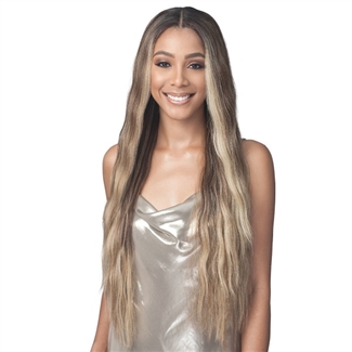 Glamourtress, wigs, weaves, braids, half wigs, full cap, hair, lace front, hair extension, nicki minaj style, Brazilian hair, crochet, hairdo, wig tape, remy hair, Lace Front Wigs, Bobbi Boss Synthetic Braided Infinity Ponytail Lace Front Wig - MLF398 SAD