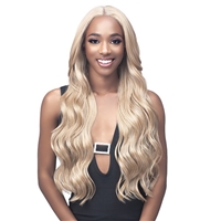 Glamourtress, wigs, weaves, braids, half wigs, full cap, hair, lace front, hair extension, nicki minaj style, Brazilian hair, crochet, hairdo, wig tape, remy hair, Bobbi Boss Human Hair Blend Glueless 13X7 HD Lace Frontal Wig - MBLF005 ANTONIA