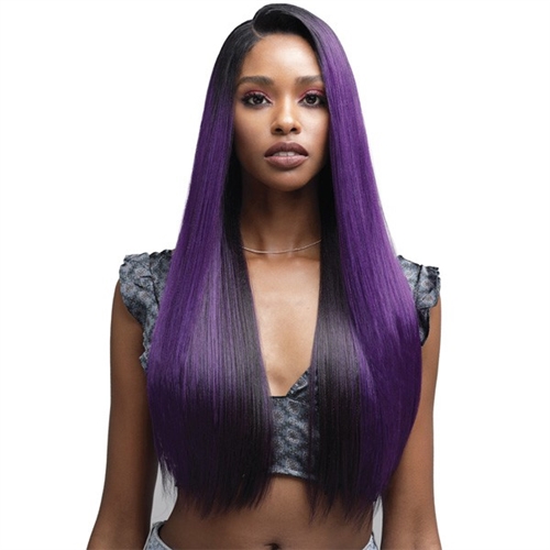 Bobbi Boss Human Hair Blend 13X4 Swiss Lace Front Wig