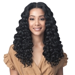 Glamourtress, wigs, weaves, braids, half wigs, full cap, hair, lace front, hair extension, nicki minaj style, Brazilian hair, crochet, hairdo, wig tape, remy hair, Bobbi Boss Synthetic 13x7 Glueless Extended HD Lace Front Wig - MLF459 LOURDES