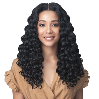 Glamourtress, wigs, weaves, braids, half wigs, full cap, hair, lace front, hair extension, nicki minaj style, Brazilian hair, crochet, hairdo, wig tape, remy hair, Bobbi Boss Synthetic 13x7 Glueless Extended HD Lace Front Wig - MLF459 LOURDES