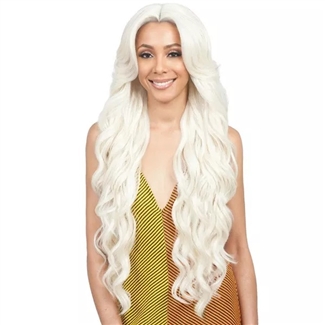 Glamourtress, wigs, weaves, braids, half wigs, full cap, hair, lace front, hair extension, nicki minaj style, Brazilian hair, crochet, hairdo, wig tape, remy hair, Lace Front Wigs, Bobbi Boss Synthetic Hair 4.5 inch Deep Part Lace Front Wig MLF319 AUBREY