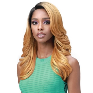 Glamourtress, wigs, weaves, braids, half wigs, full cap, hair, lace front, hair extension, nicki minaj style, Brazilian hair, crochet, hairdo, wig tape, remy hair, Lace Front Wigs, Bobbi Boss Premium Synthetic Truly Me Lace Front Wig - MLF502 AILEEN