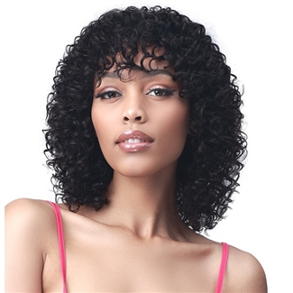 Glamourtress, wigs, weaves, braids, half wigs, full cap, hair, lace front, hair extension, nicki minaj style, Brazilian hair, crochet, hairdo, wig tape, remy hair, Lace Front Wigs, Remy Hair, Bobbi Boss MediFresh 100% Human Hair Wig - MH1282 BRONE