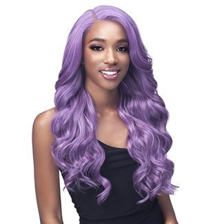 Glamourtress, wigs, weaves, braids, half wigs, full cap, hair, lace front, hair extension, nicki minaj style, Brazilian hair, crochet, wig tape, remy hair, Lace Front Wigs, Bobbi Boss Synthetic 13x4 HD Glueless Lace Frontal Wig - MLF264 PAISLEY