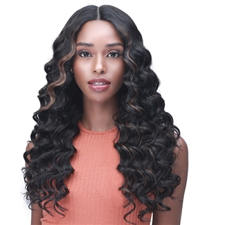 Glamourtress, wigs, weaves, braids, half wigs, full cap, hair, lace front, hair extension, nicki minaj style, Brazilian hair, crochet, wig tape, remy hair, Lace Front Wigs, Bobbi Boss Synthetic 5" Deep HD Lace Front Wig - MLF539 ILISHA