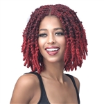 Glamourtress, wigs, weaves, braids, half wigs, full cap, hair, lace front, hair extension, nicki minaj style, Brazilian hair, crochet, wig tape, Bobbi Boss Synthetic 4x4 Hand-Tied Braided Lace Front Wig - MLF613 CALIF. BUTTERFLY LOCS 12